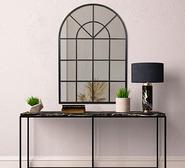Poise Arch Mirror Black