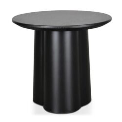 Polly Round Side Table - Black by Interior Secrets - AfterPay Available