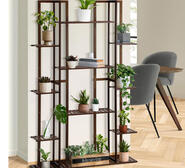 Portia 7 Tier Plant Stand Brown