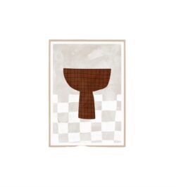 Pottery I Wall Art Print - Rust by Interior Secrets - AfterPay Available