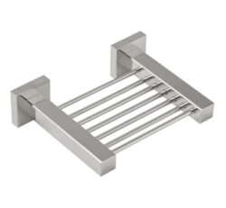 Quadro Stainless Steel Soap Basket Dish - Polished Finish