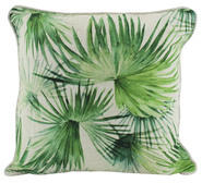 Raja Palms Linen Cushion Multi