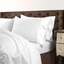 Royal Comfort 1000TC Cotton Blend Quilt Cover Sets Queen - White