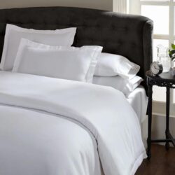 Royal Comfort 1500 Thread count Cotton Rich Quilt cover sets Queen White