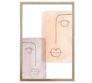 Sage Wall Art Pink