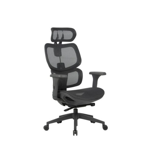Salinas Office Chair - Full Black by Interior Secrets - AfterPay Available