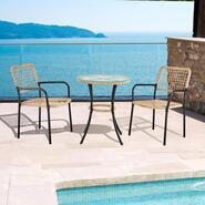 San Jose Outdoor Bistro Set Black