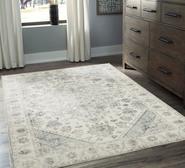 Santiago Washable Rug Grey Large