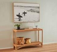 Searching For Waves Framed Wall Art Multi