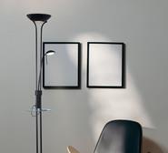 Seedy Usb Led Mother & Child Floor Lamp Black
