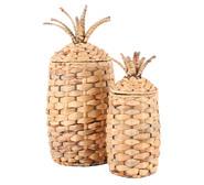 Set Of 2 Pinet Storage Baskets Neutral