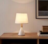 Set Of 2 Preston Table Lamp White