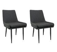 Set Of 2 Sophie Outdoor Dining Chairs Grey