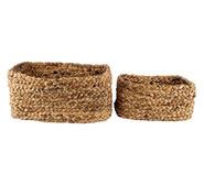 Set Of 2 Winyr Storage Baskets Neutral