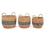 Set Of 3 Sadar Baskets Neutral