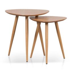 Set of 2 - Lauren Side Table - Natural by Interior Secrets - AfterPay Available
