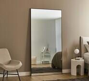 Shaylee 200Cm Rectangle Mirror Black