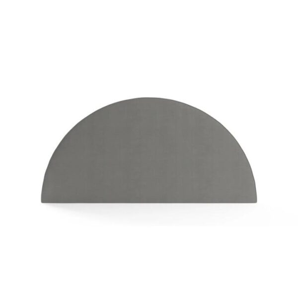 Sky Oversized Bed Head with Slip Cover Stone Grey - Queen