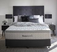 Sleepapedic Queen Firm Mattress White