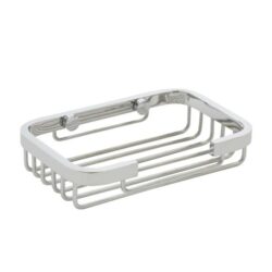 Stainless Steel Soap Basket Dish - Polished Finish