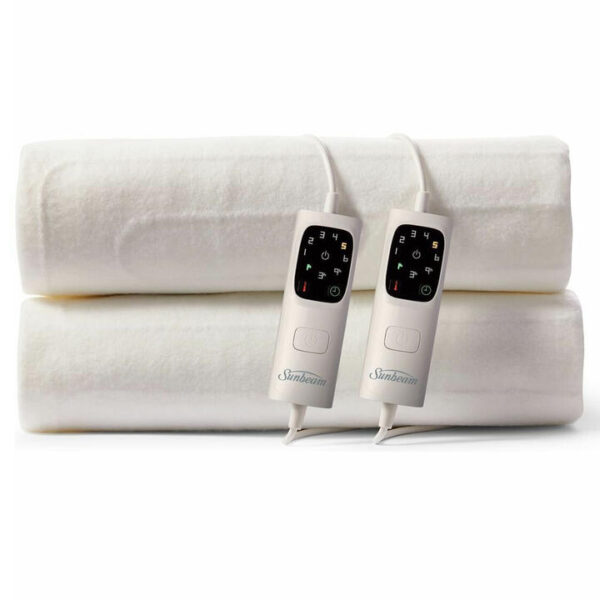 Sunbeam Sleep Perfect Antibacterial Electric Blanket Queen BLA6351