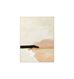 Sunset Coast Painted Wall Art - Natural by Interior Secrets - AfterPay Available