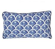 Tijolo Lumbar Cushion Blue
