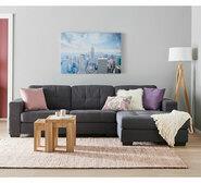 Tivoli 3 Seater Chaise Grey