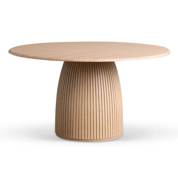 Tonya 1.4m Round Dining Table - Natural by Interior Secrets - AfterPay Available