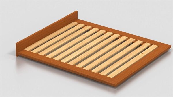 Vanessa custom timber low bed frame