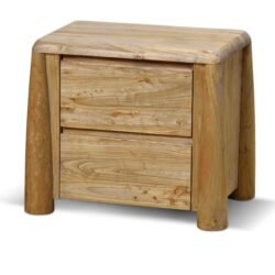 Varika 55cm Bedside Table - Natural by Interior Secrets - AfterPay Available