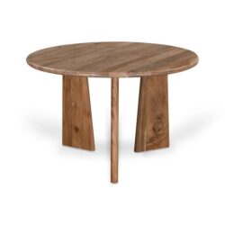 Vasco 1.2m Round Dining Table - Natural by Interior Secrets - AfterPay Available