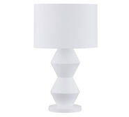 Vassar Table Lamp White