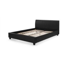 Vernazza Collection Bed Frame - Black, Double - Double