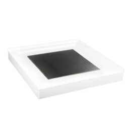 WYDAFLO Adjustable Shower Base With Stainless Steel Insert 900X900mm
