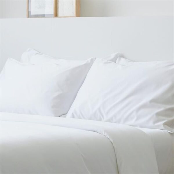 Weighted Blanket + Cotton Duvet Cover King / 11kg / Cloud White