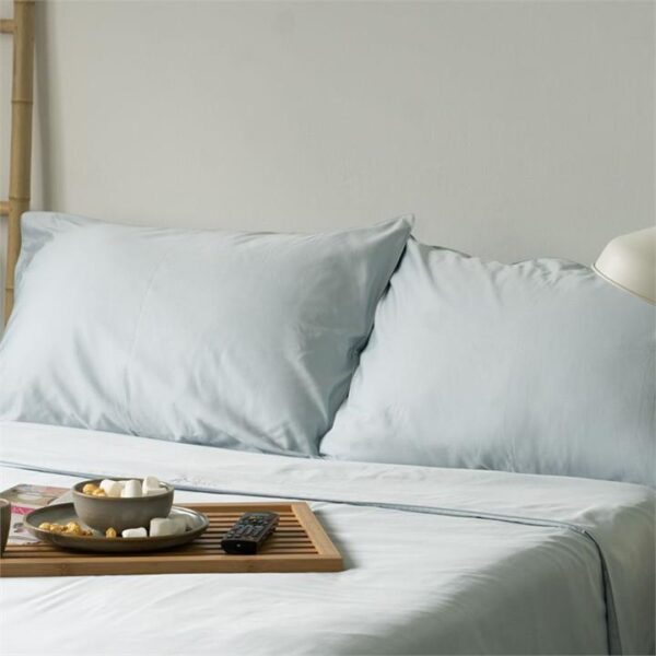 Weighted Blanket + Cotton Duvet Cover Super Single / 7kg / Glacier Blue