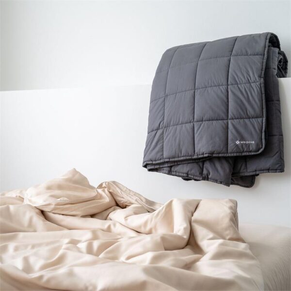 Weighted Blanket Set with TENCEL Lyocell Duvet Cover Super Single / 7kg / Slate Grey