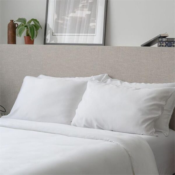 Weighted Blanket Set with TENCEL Lyocell Duvet Cover & 2 Pillowcases King / 11kg / Cloud White