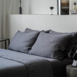 Weighted Blanket Set with TENCEL Lyocell Duvet Cover & 2 Pillowcases Single / 5kg / Slate Grey