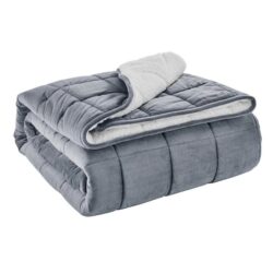 Weighted Sherpa Blanket - Charcoal, 7 KG - 7kg