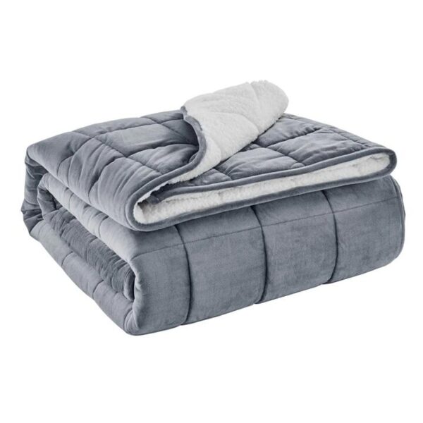 Weighted Sherpa Blanket - Charcoal, 9 KG - 9kg