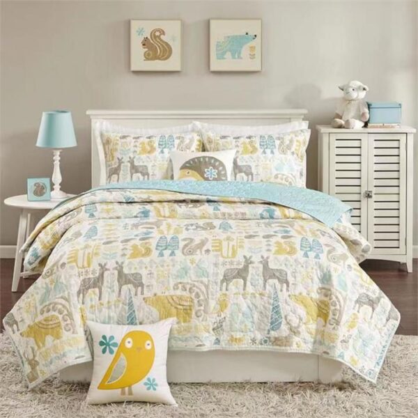Wood Land Coverlet Set