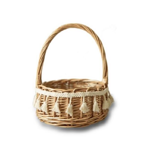 Woven Rattan Basket