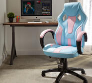 X Rocker Maverick Ergonomic Office Gaming Chair Blue