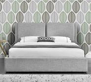 Becca Gas Lift Queen Bed Grey