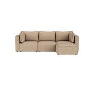 Belmore 3 Seater Modular Sofa With Ottoman Coney Teddy