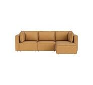 Belmore 3 Seater Modular Sofa With Ottoman Sumba Clay