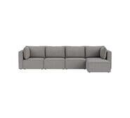 Belmore 4 Seater Modular Corner Sofa With Ottoman Piper Lake