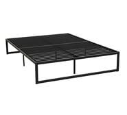 Bobbi Double Bed Base Grey